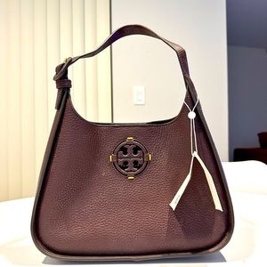 New Tory Burch Miller Small Hobo Bag